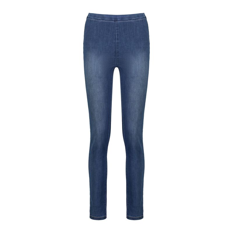 Vassalli Full Length Denim Leggings image number 10